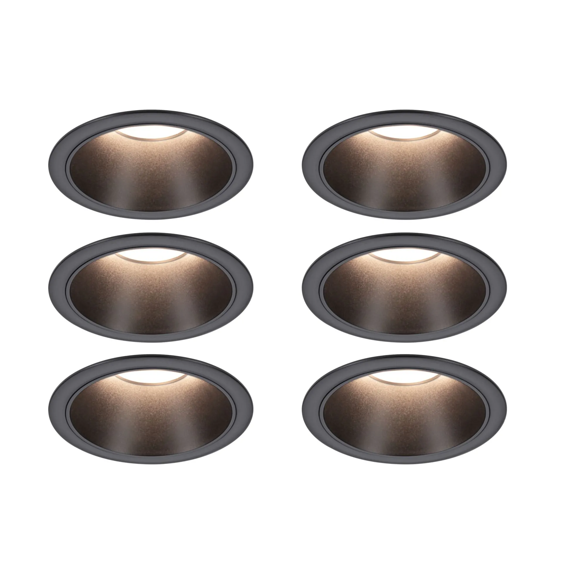 Set LED Einbauleuchte - Cole 6er-Set