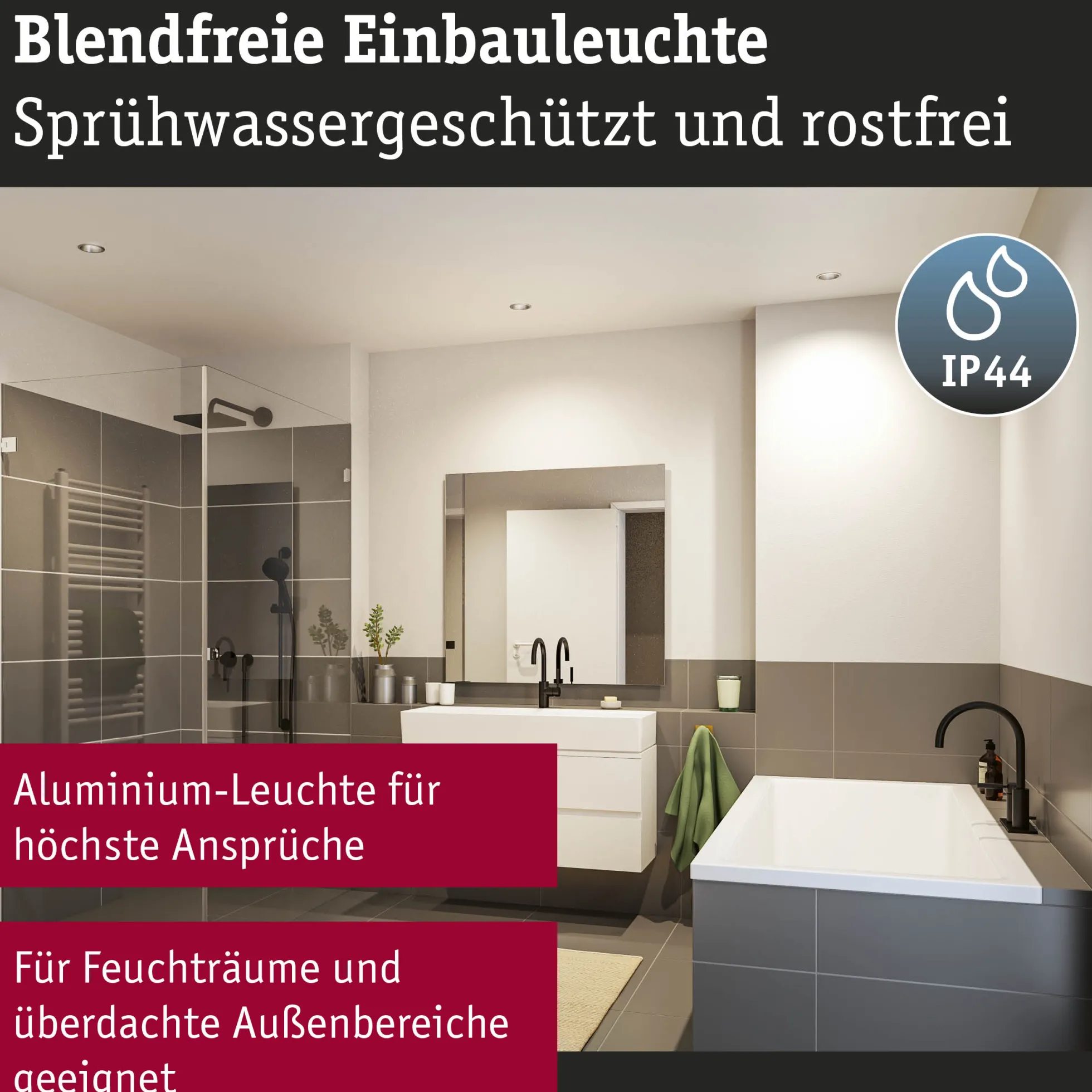 Set LED Einbauleuchte - Cole