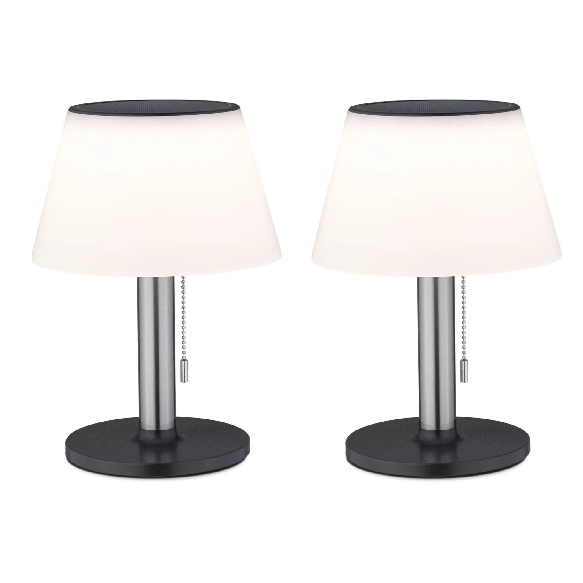 Set Solar LED Tischleuchte - Lillesol 2er-Set