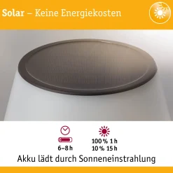 Set Solar LED Tischleuchte - Lillesol 2er-Set
