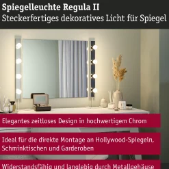 Set Spiegelleuchte - Regula II 4-flammig