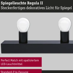 Set Spiegelleuchte - Regula II 4-flammig