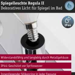 Set Spiegelleuchte - Regula II 3-flammig