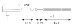 SimpLED LED Strip - Full-Line COB Komplettset