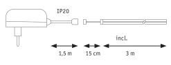 SimpLED LED Strip - Full-Line COB Komplettset