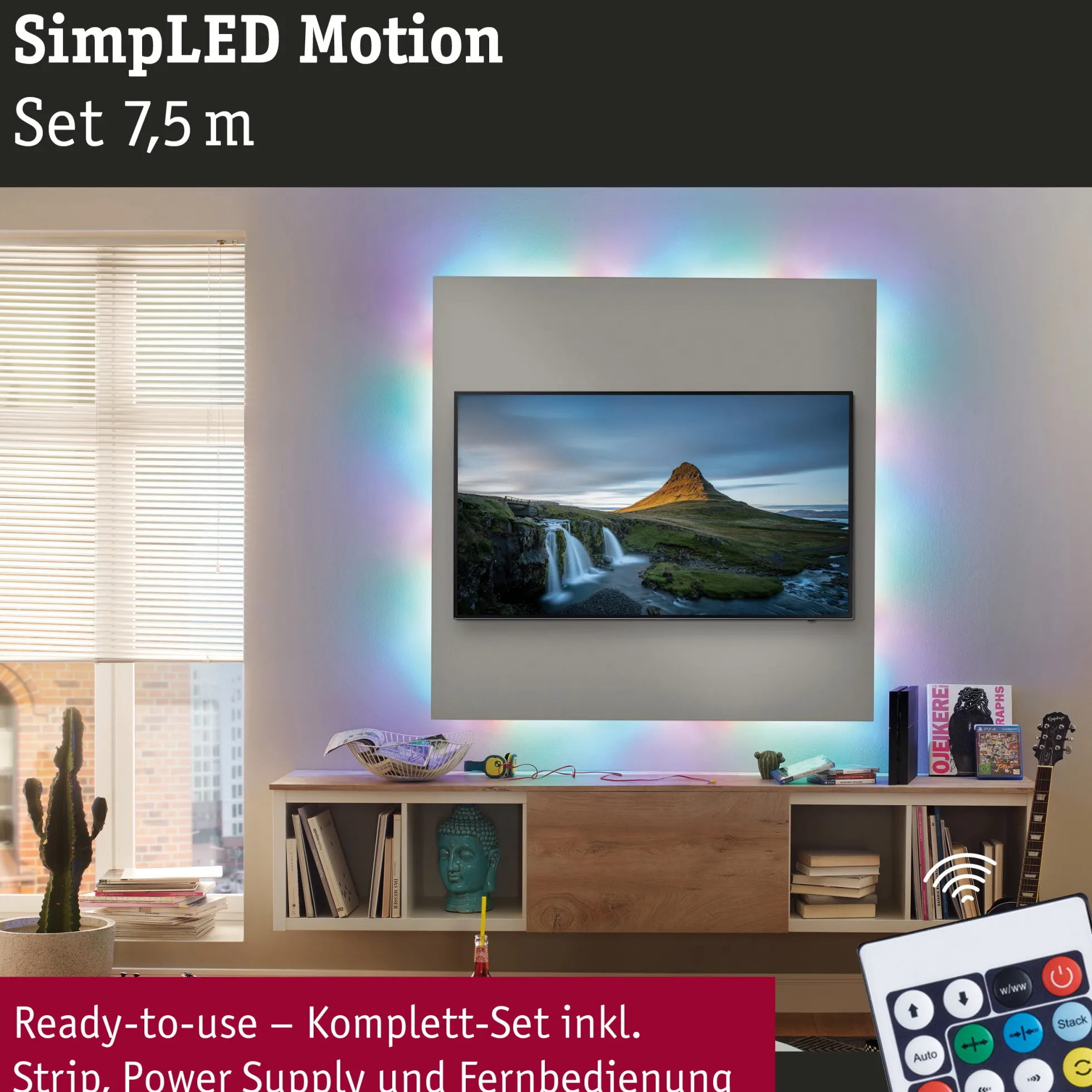 SimpLED Motion LED Strip - RGB Komplettset