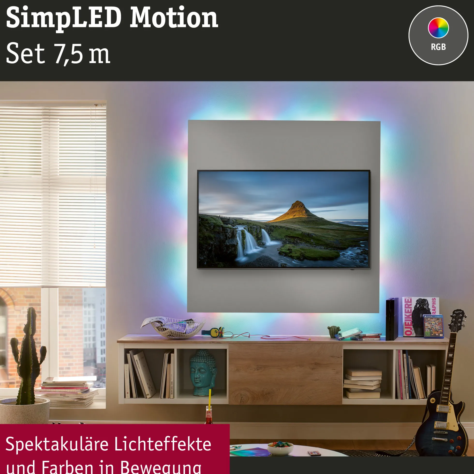 SimpLED Motion LED Strip - RGB Komplettset