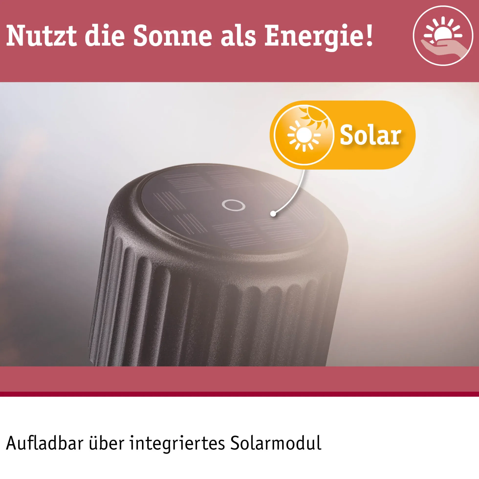 Solar Akkuleuchte - Else