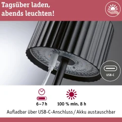 Solar Akkuleuchte - Else