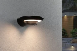 Solar LED Außenwandleuchte - Bordola Dämmerungsgesteuerter Bewegungsmelder (IR)