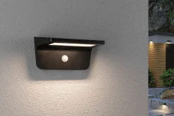Solar LED Außenwandleuchte - Cyrus inkl. Bewegungsmelder und Orientierungslicht