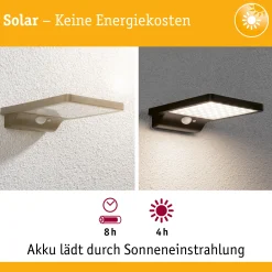 Solar LED Außenwandleuchte - Solveig
