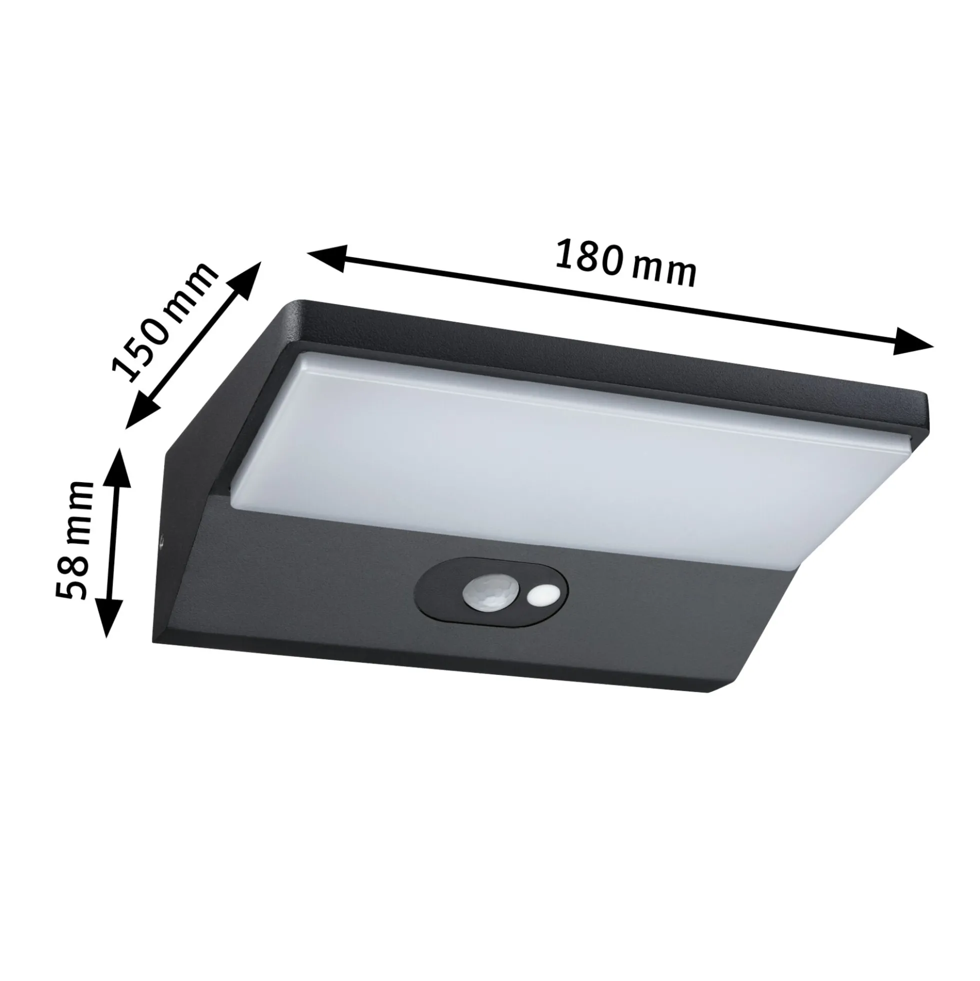 Solar LED Außenwandleuchte - Ronas