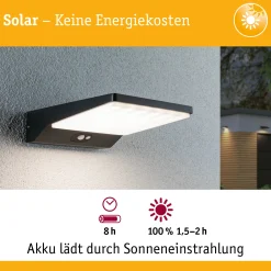 Solar LED Außenwandleuchte - Ronas