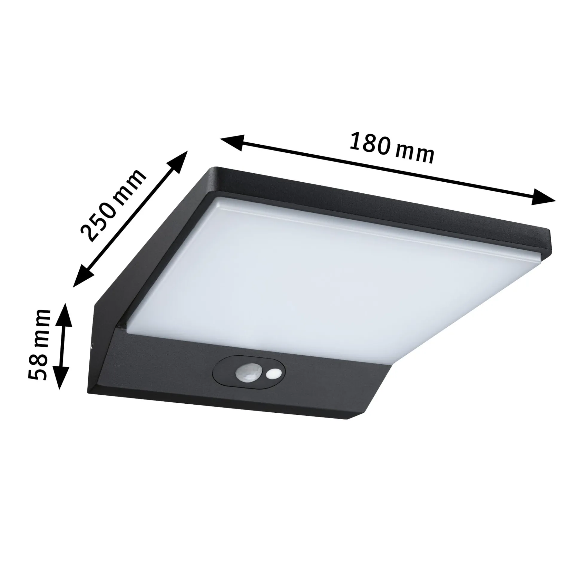 Solar LED Außenwandleuchte - Ronas