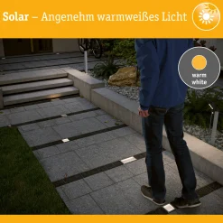 Solar LED Bodeneinbauleuchte - Domenic