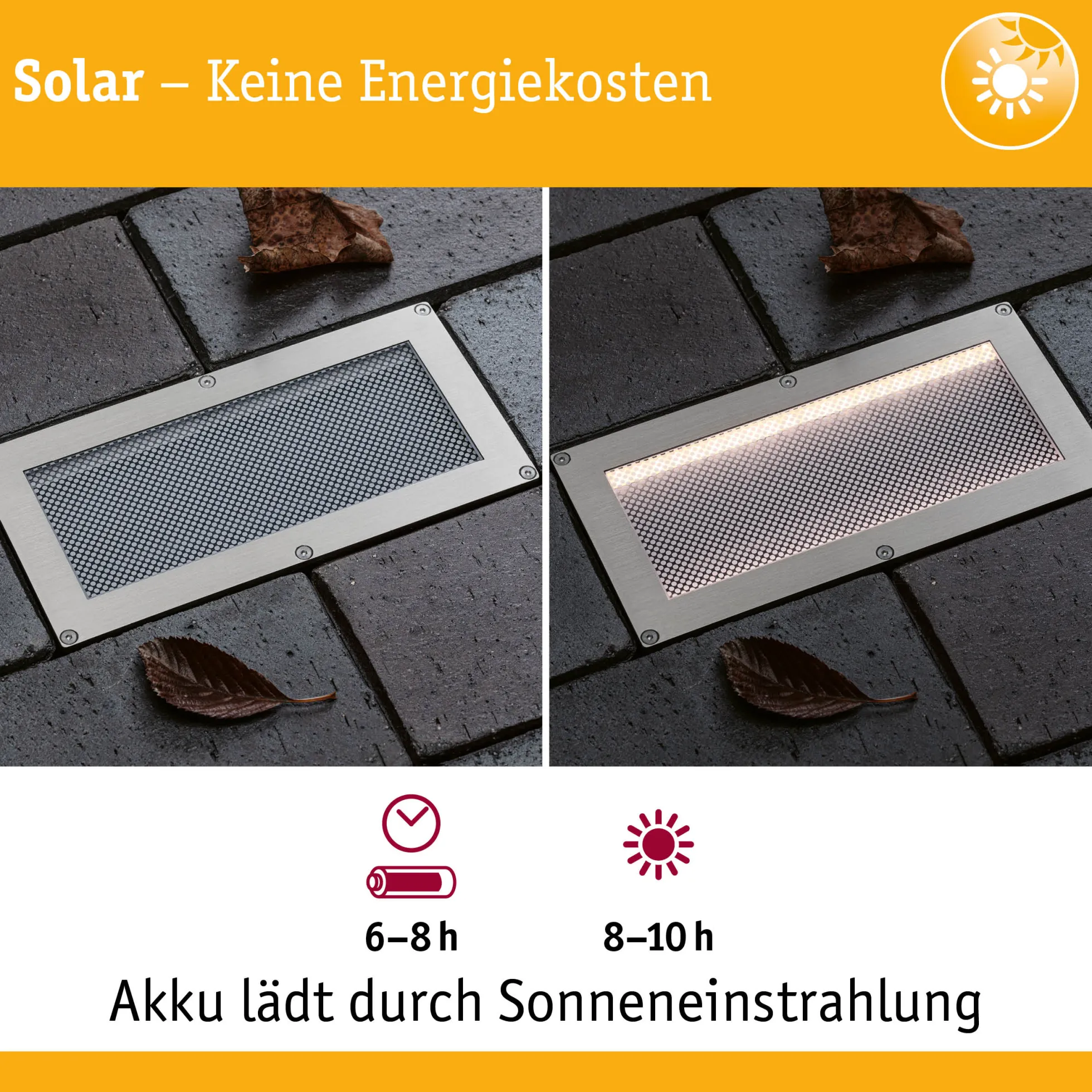 Solar LED Bodeneinbauleuchte - Sorea