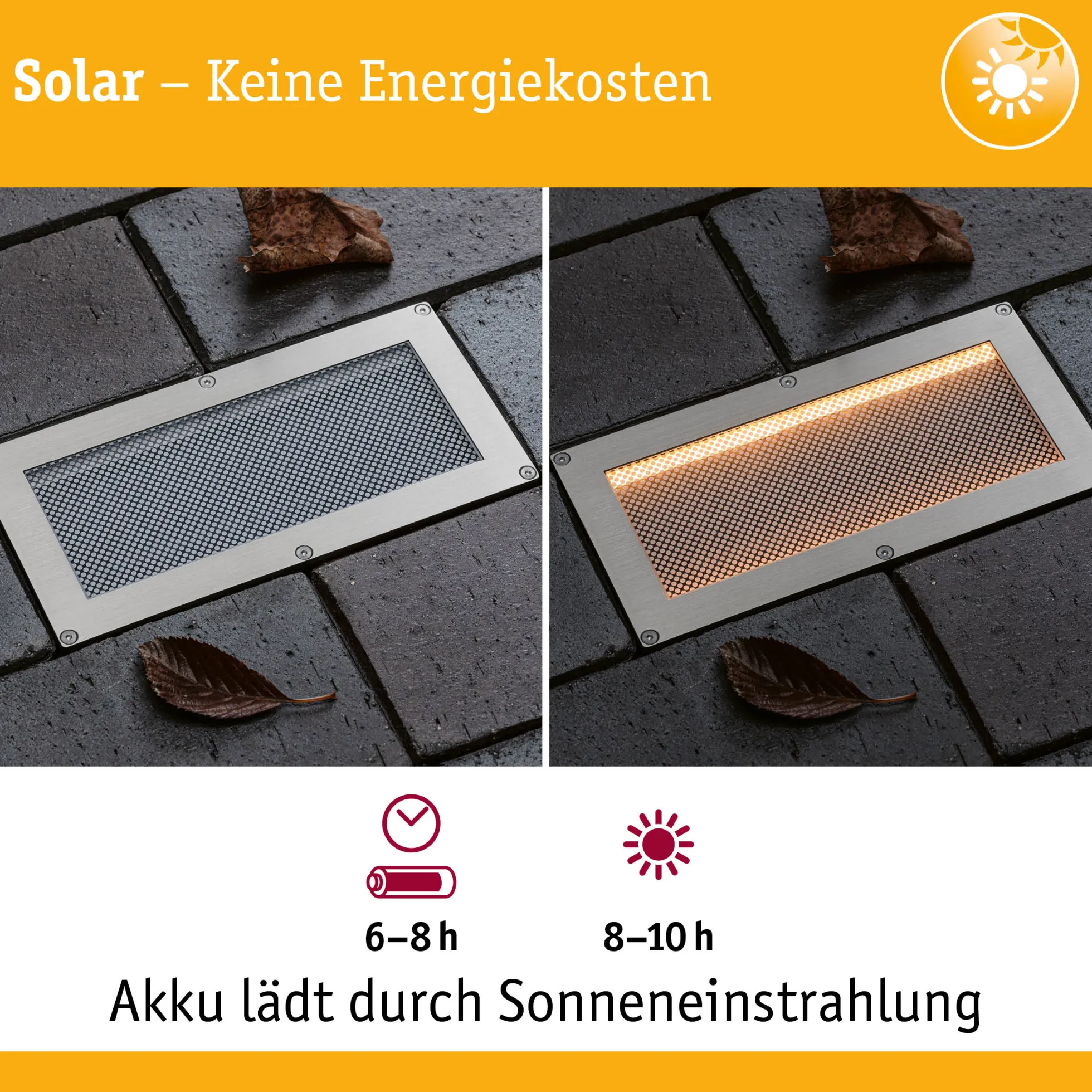 Solar LED Bodeneinbauleuchte - Sorea