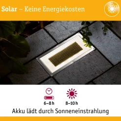 Solar LED Bodeneinbauleuchte - Box