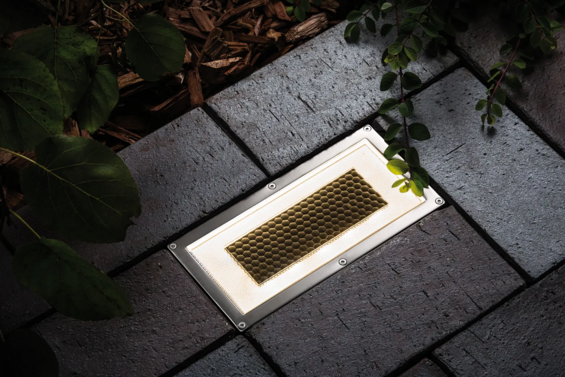 Solar LED Bodeneinbauleuchte - Box
