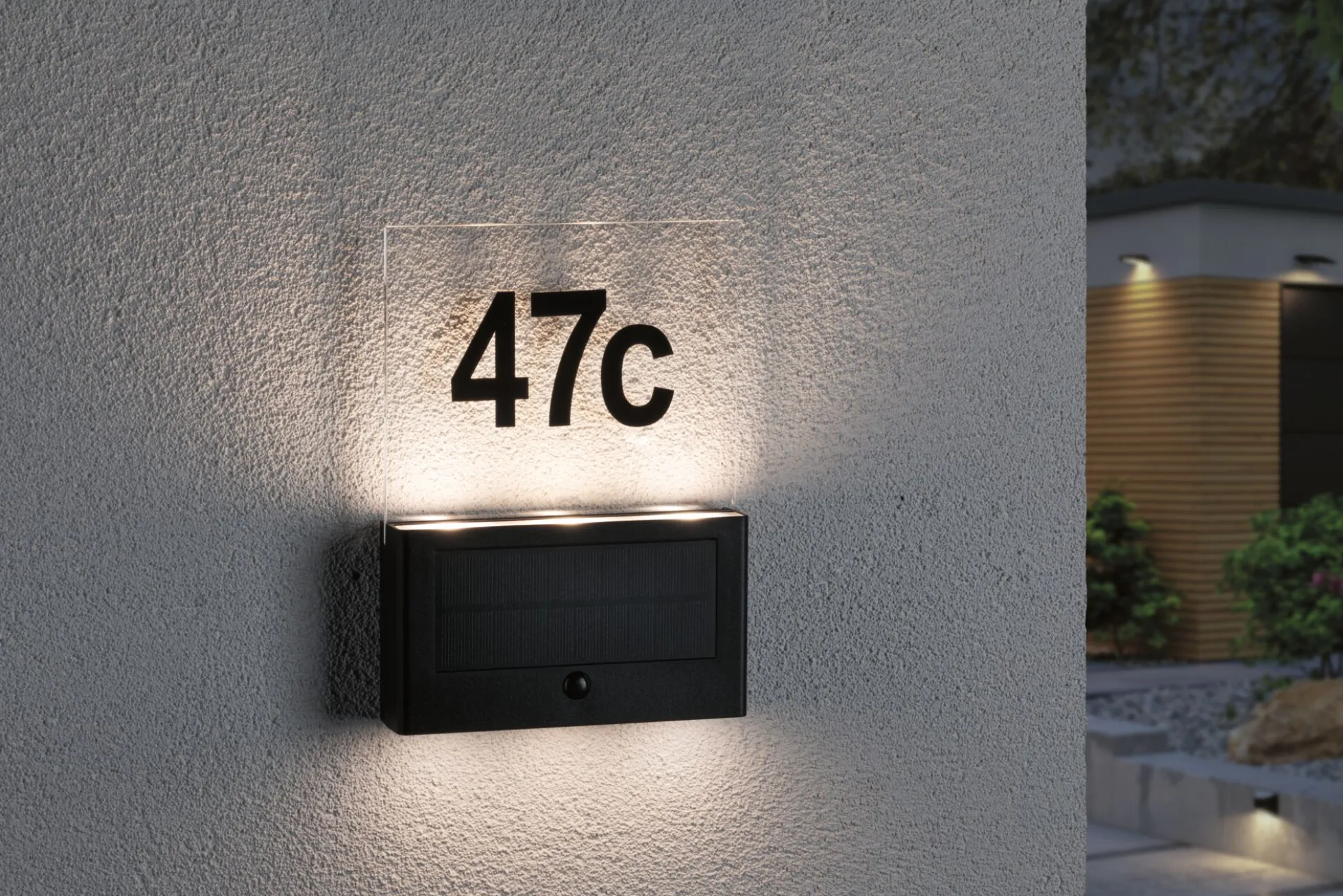 Solar LED Hausnummernleuchte - Neda