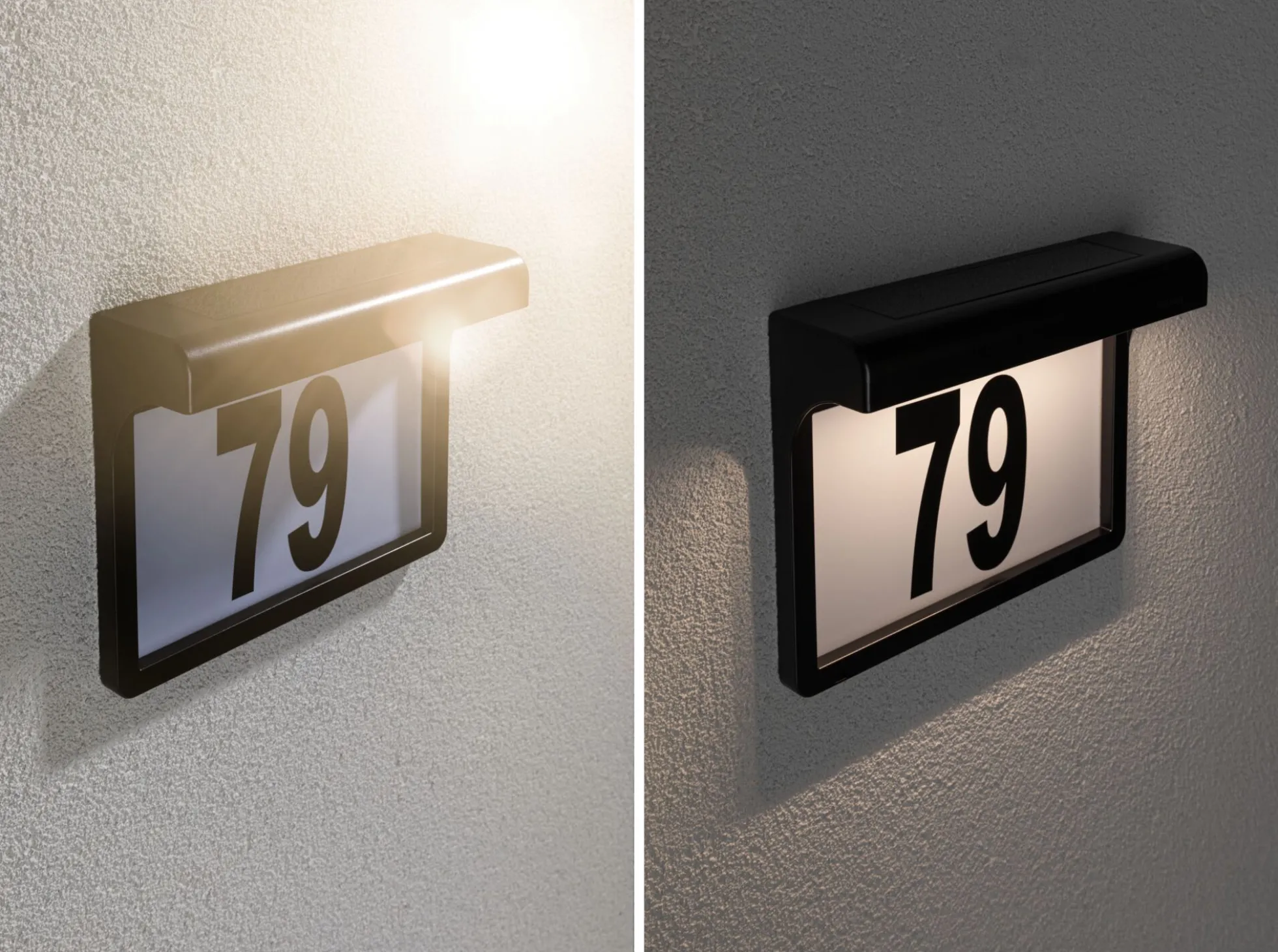 Solar LED Hausnummernleuchte - Dayton II
