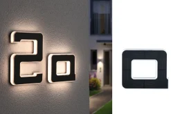 Solar LED Hausnummernleuchte - Buchstabe a