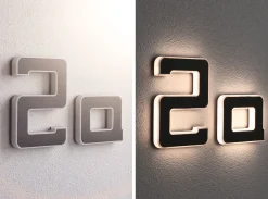 Solar LED Hausnummernleuchte - Buchstabe a