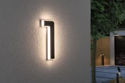 Solar LED Hausnummernleuchte - Nummer 1