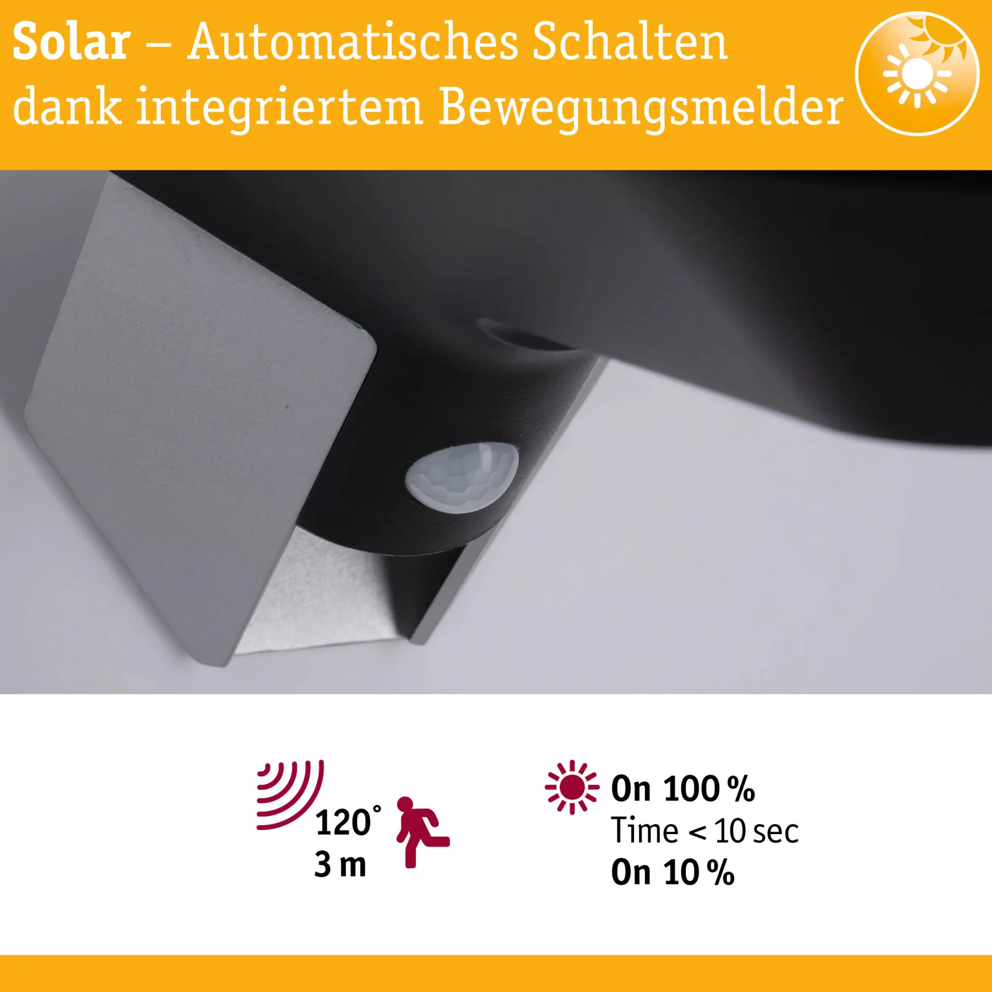 Solar LED Hausnummernleuchte - Soley