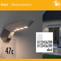 Solar LED Hausnummernleuchte - Soley Zubehör
