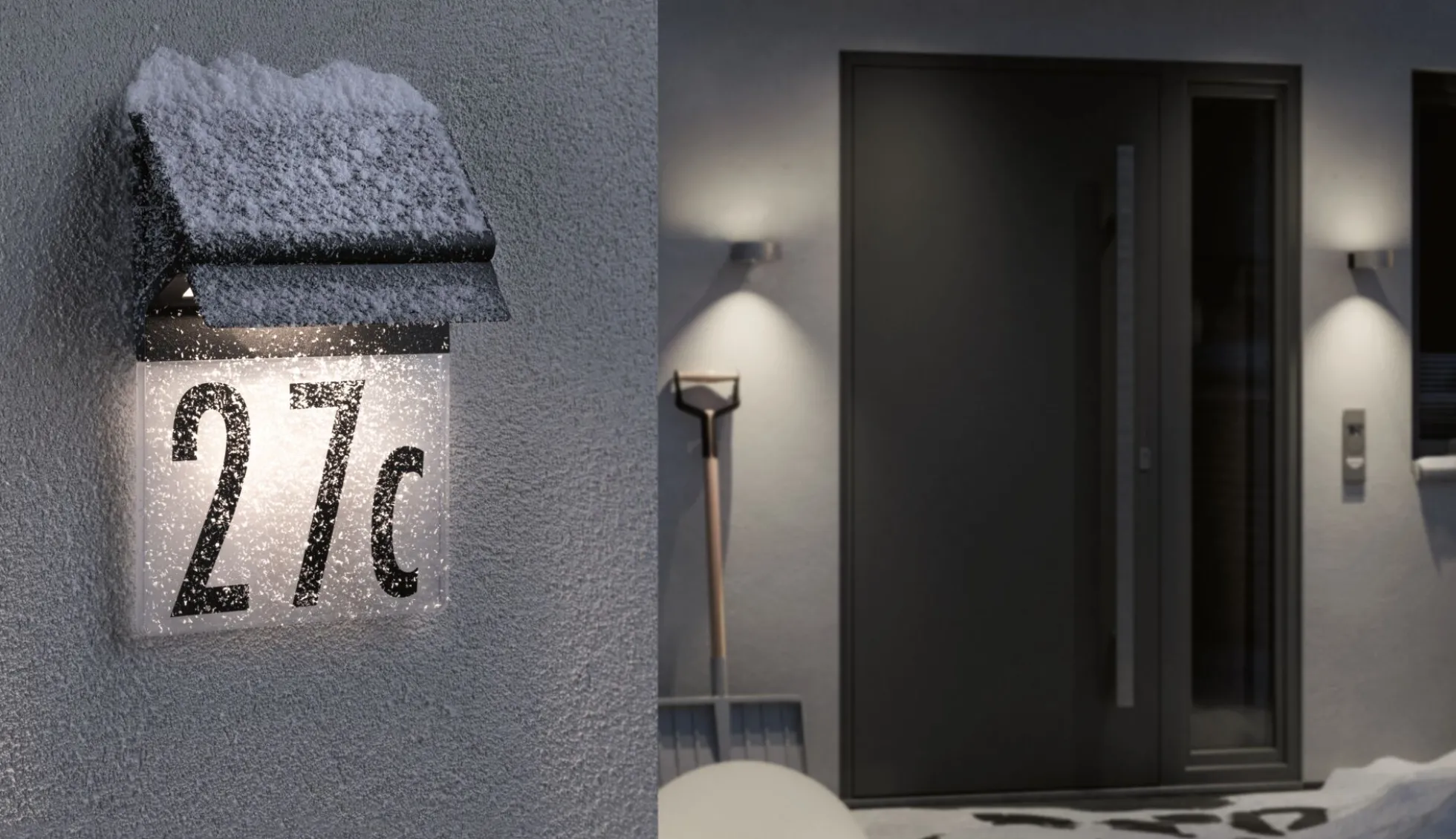 Solar LED Hausnummernleuchte - Neda