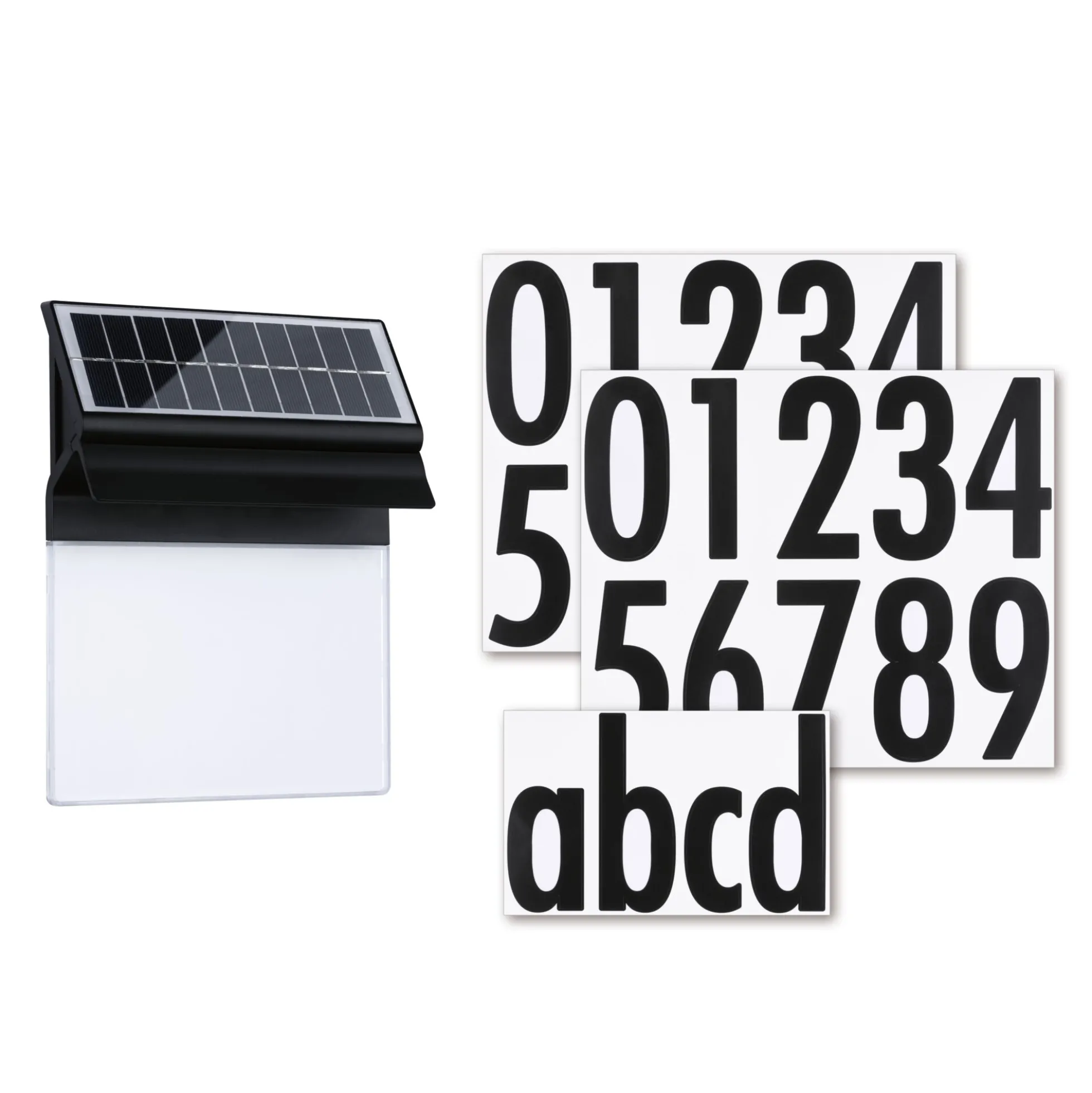 Solar LED Hausnummernleuchte - Neda