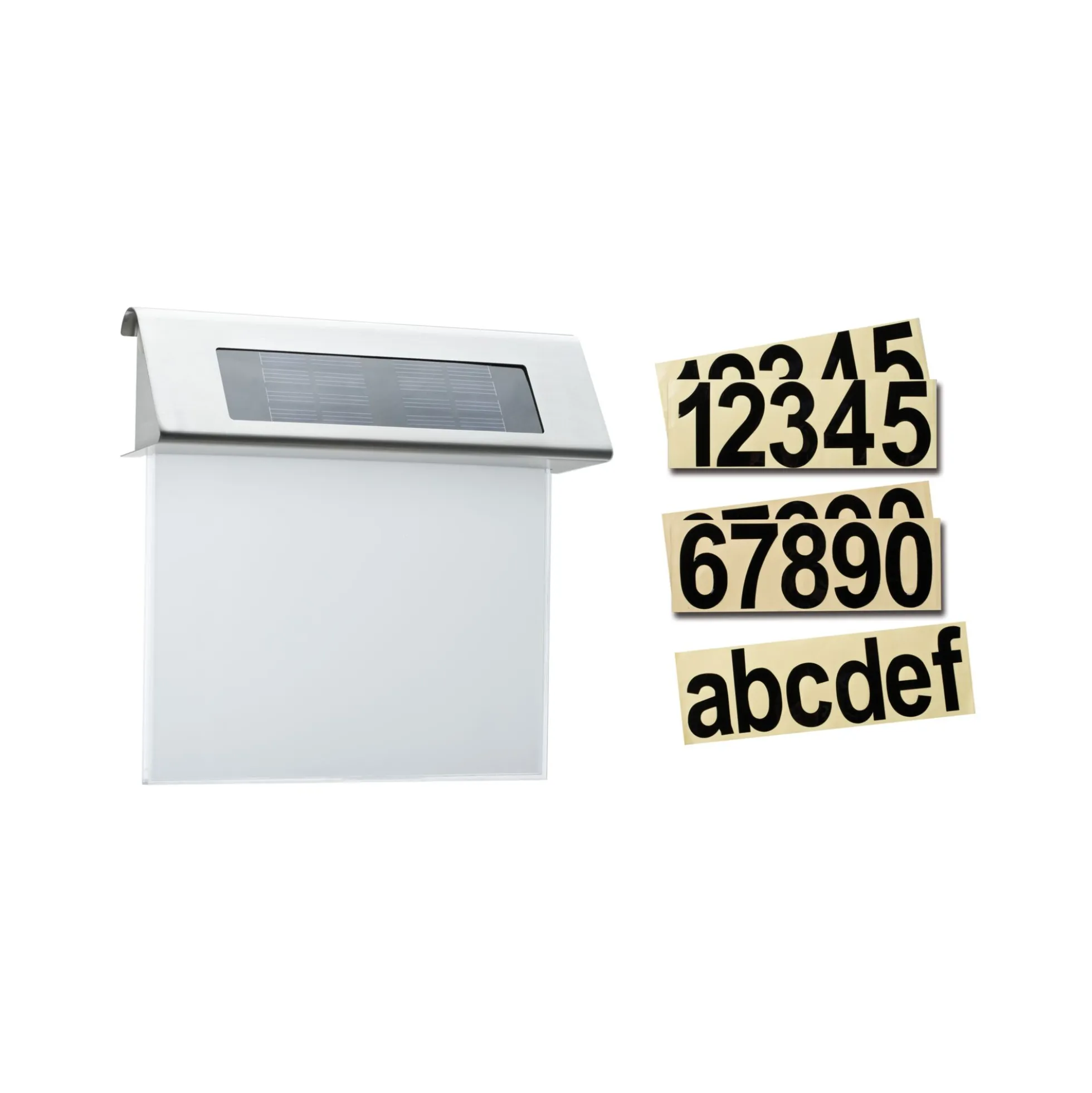 Solar LED Hausnummernleuchte - Special Line