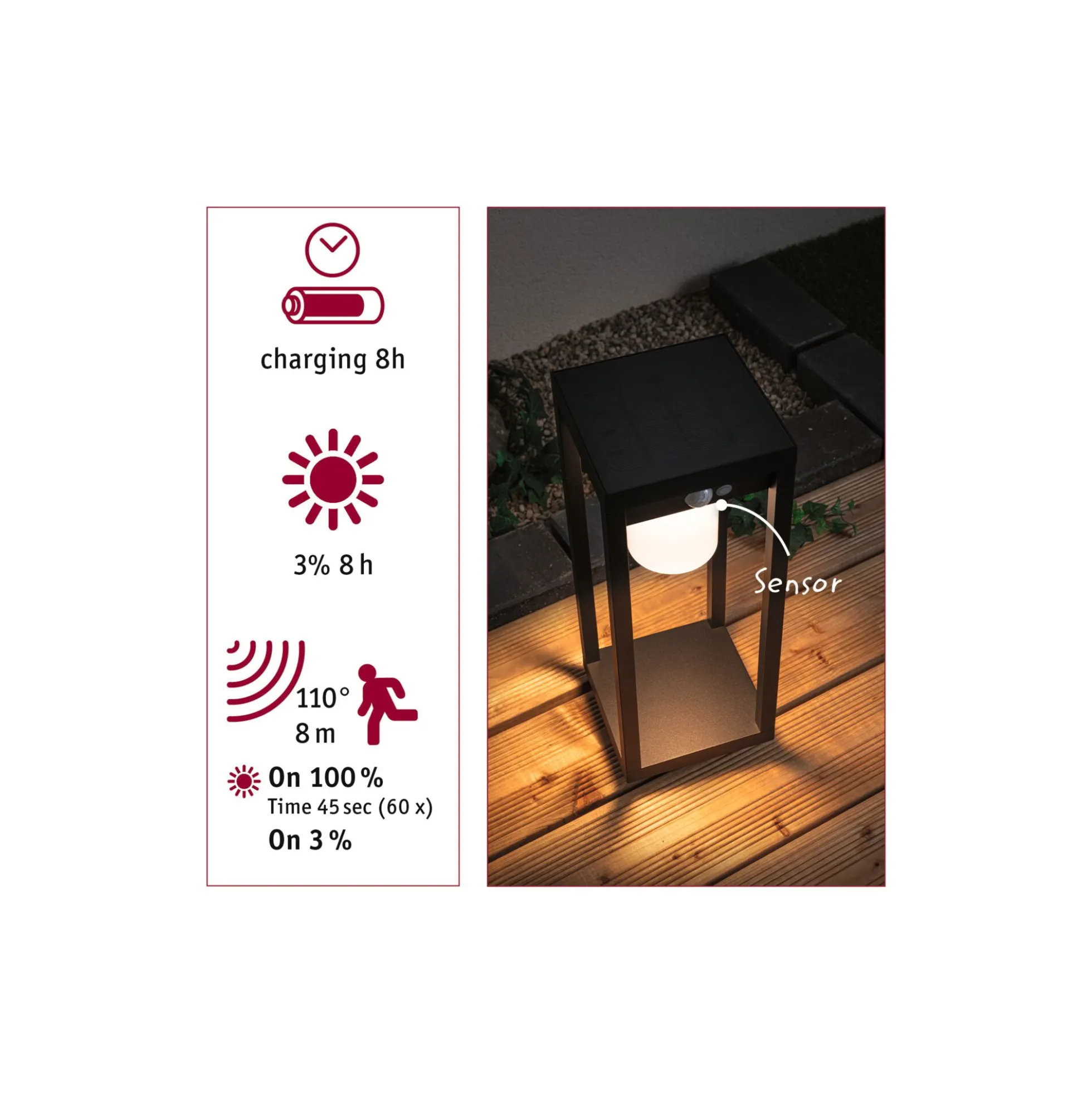 Solar LED Lichtobjekt Solar - Marisol