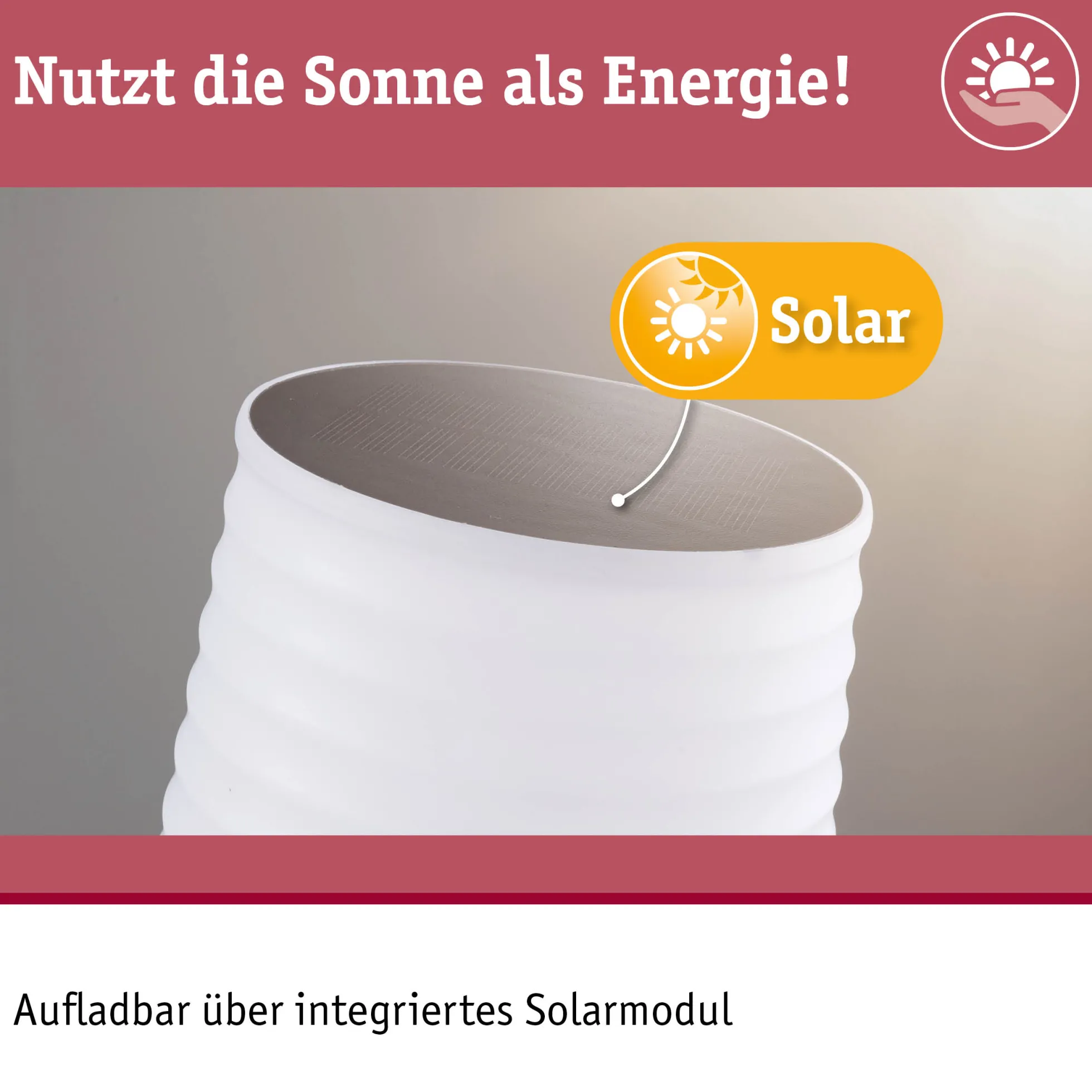 Solar LED Tischleuchte 3-Step-Dim - Ilanga