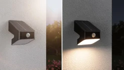 Solar LED Wandfluter - Lesly Dämmerungsgesteuerter Bewegungsmelder (IR)