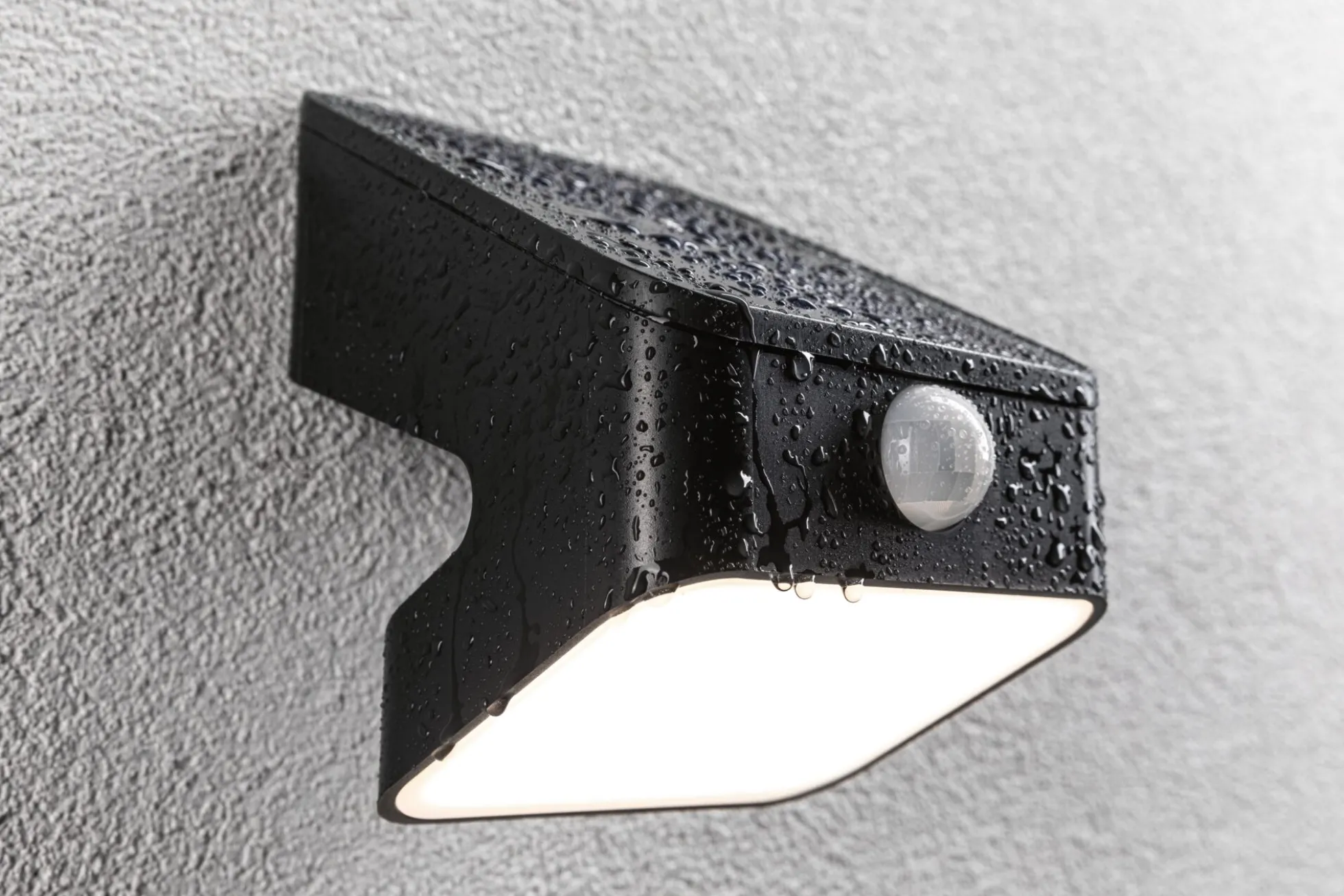 Solar LED Wandfluter - Lesly Dämmerungsgesteuerter Bewegungsmelder (IR)