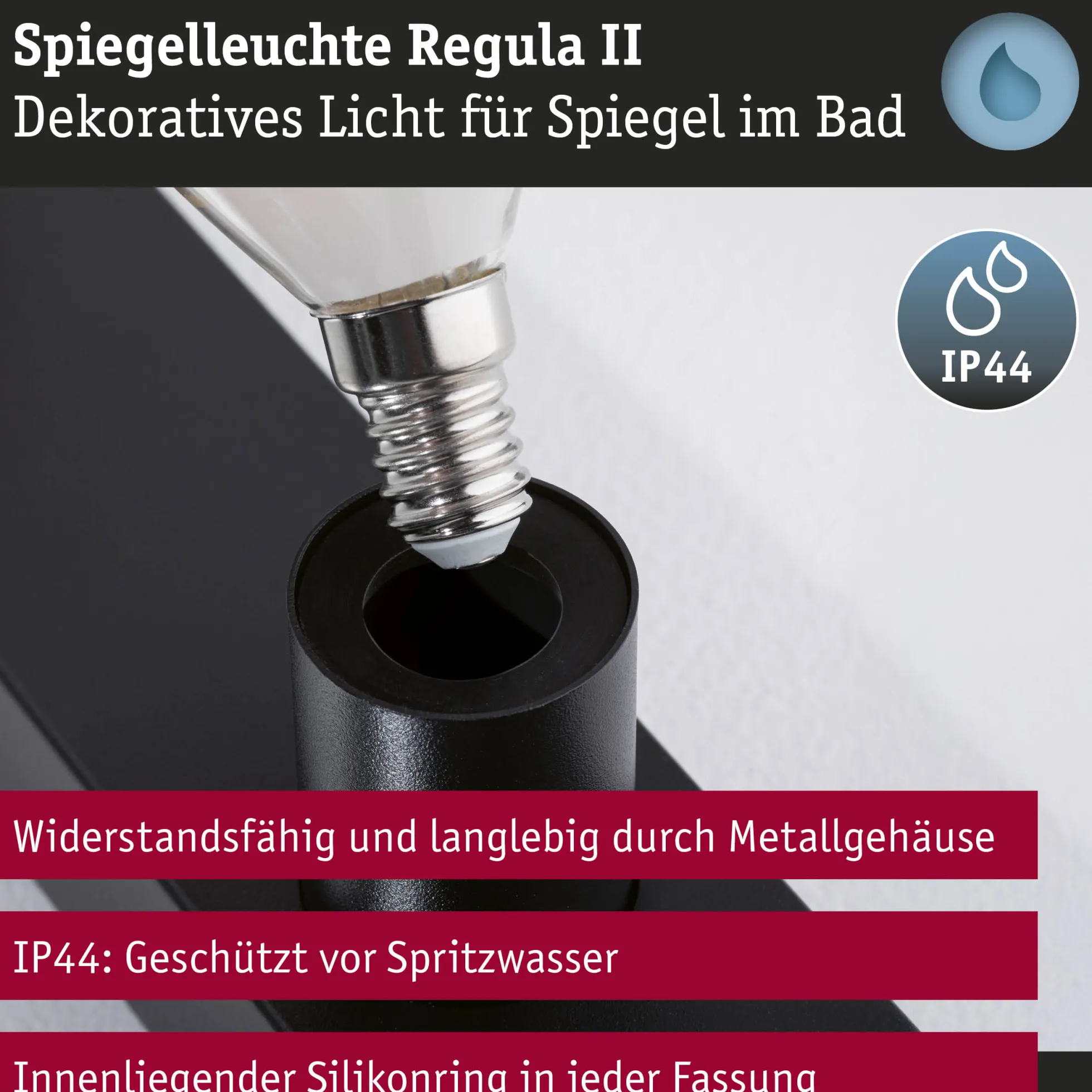 Spiegelleuchte - Regula II