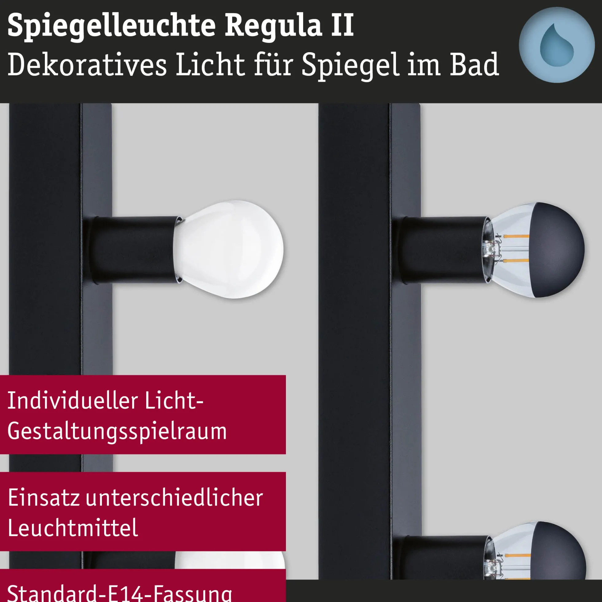 Spiegelleuchte - Regula II