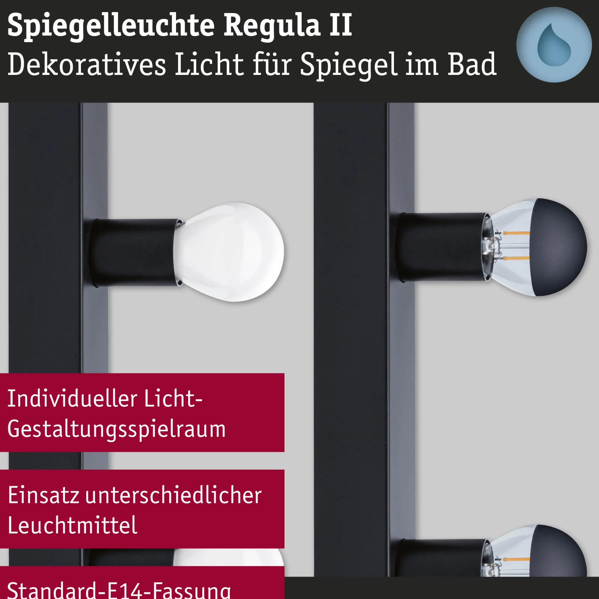 Spiegelleuchte - Regula II