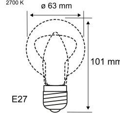 Standard 230V - LED Reflektor R63