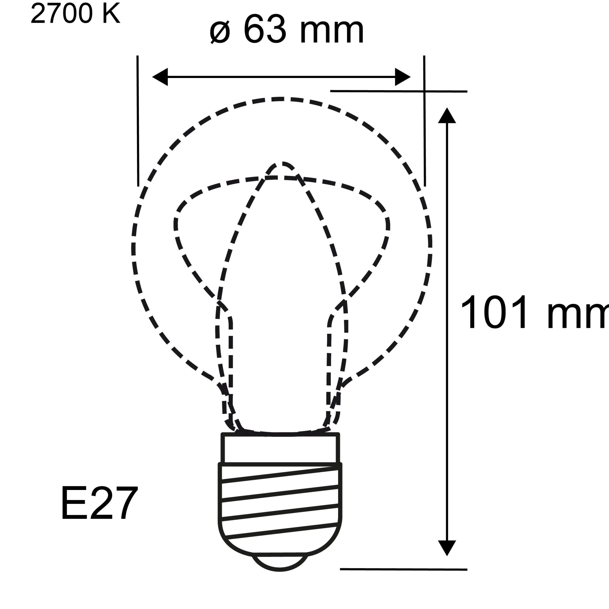 Standard 230V - LED Reflektor R63