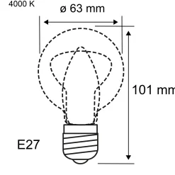 Standard 230V - LED Reflektor R63
