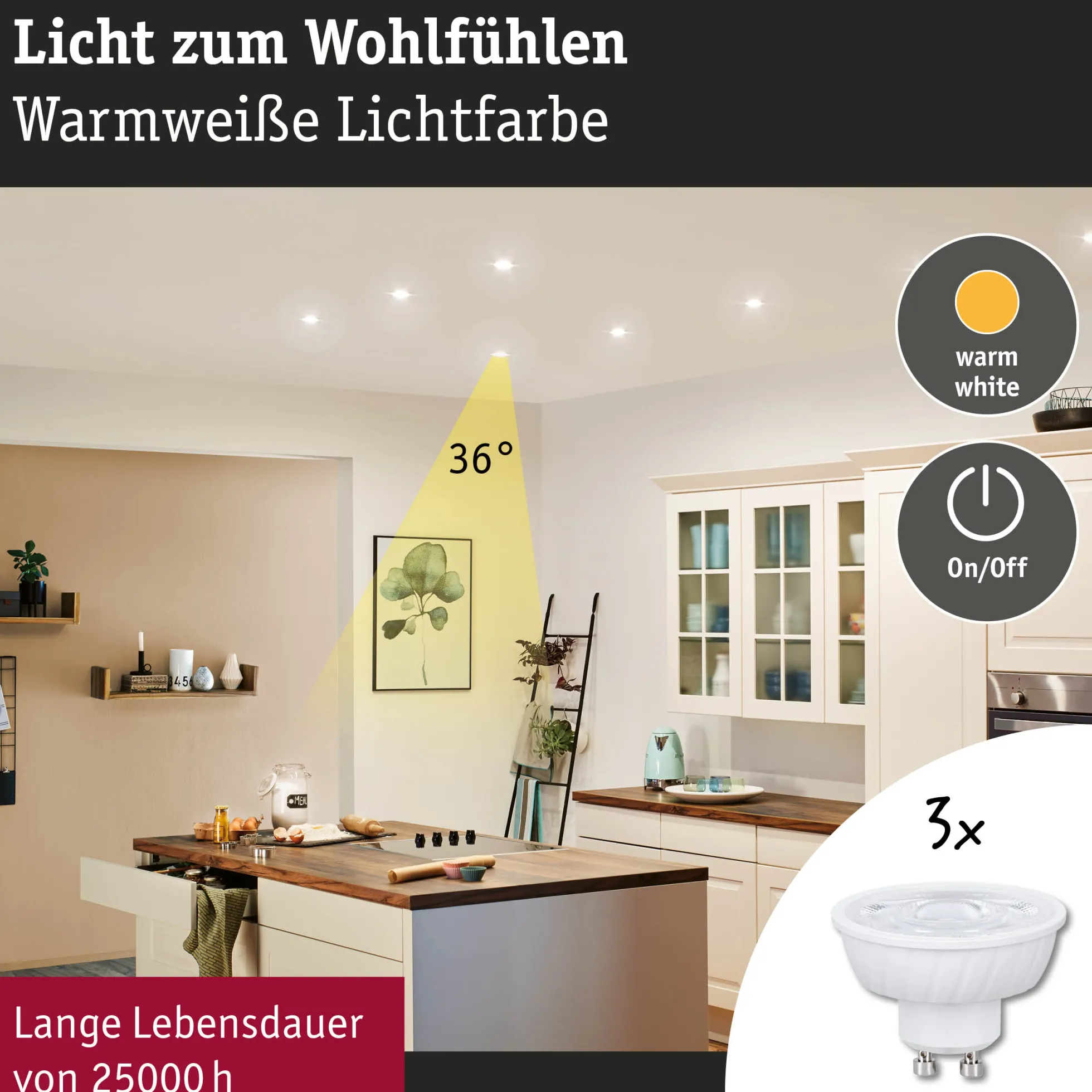 Standard 230V - LED Reflektor GU10 Flat