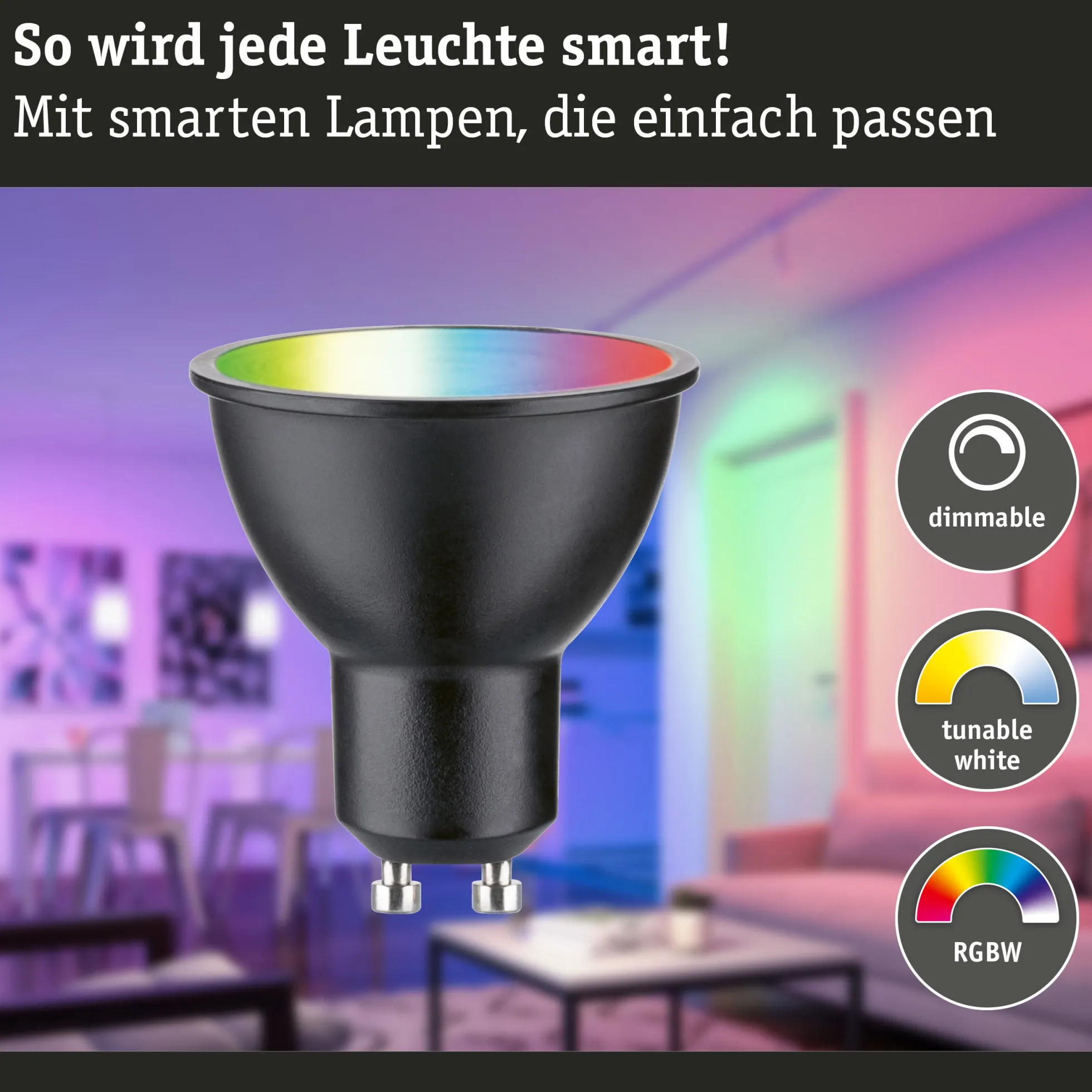 Standard 230V Smart Home Zigbee 3.0 - LED Reflektor GU10