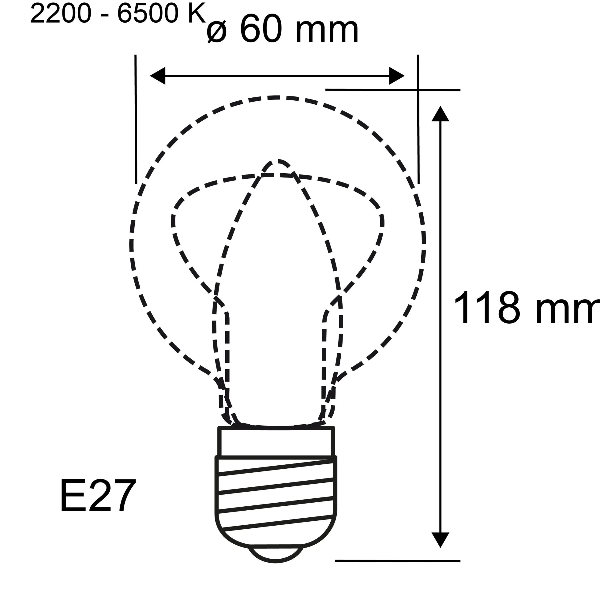 Standard 230V Smart Home Zigbee 3.0 - LED Birne E27