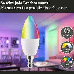Standard 230V Smart Home Zigbee 3.0 - LED Kerze E14