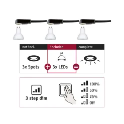 Standard 230V 3-Step-Dim - LED Reflektor 3-Step-Dim