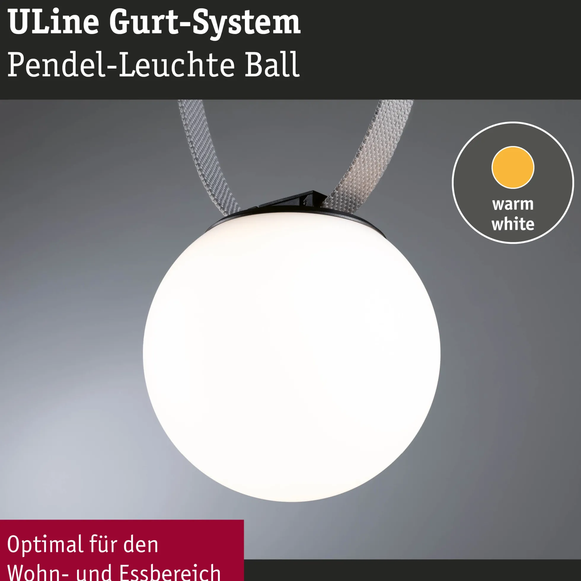 ULine LED Pendel - Ball